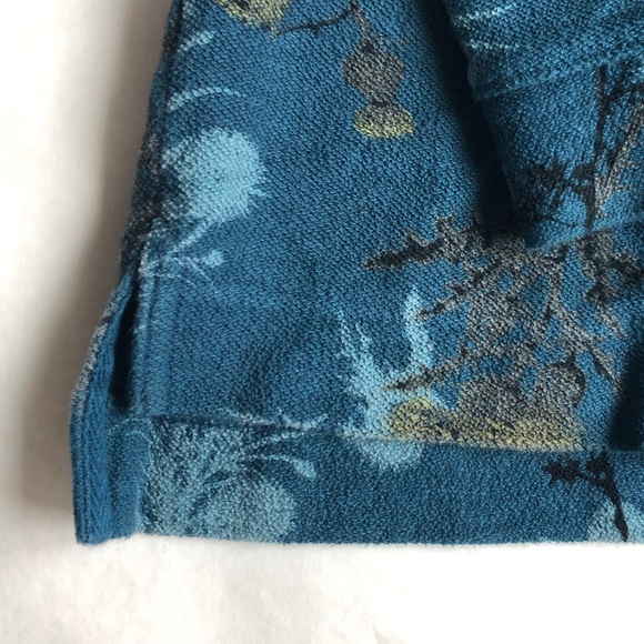 Teal floral tunic - Picture 3 of 3